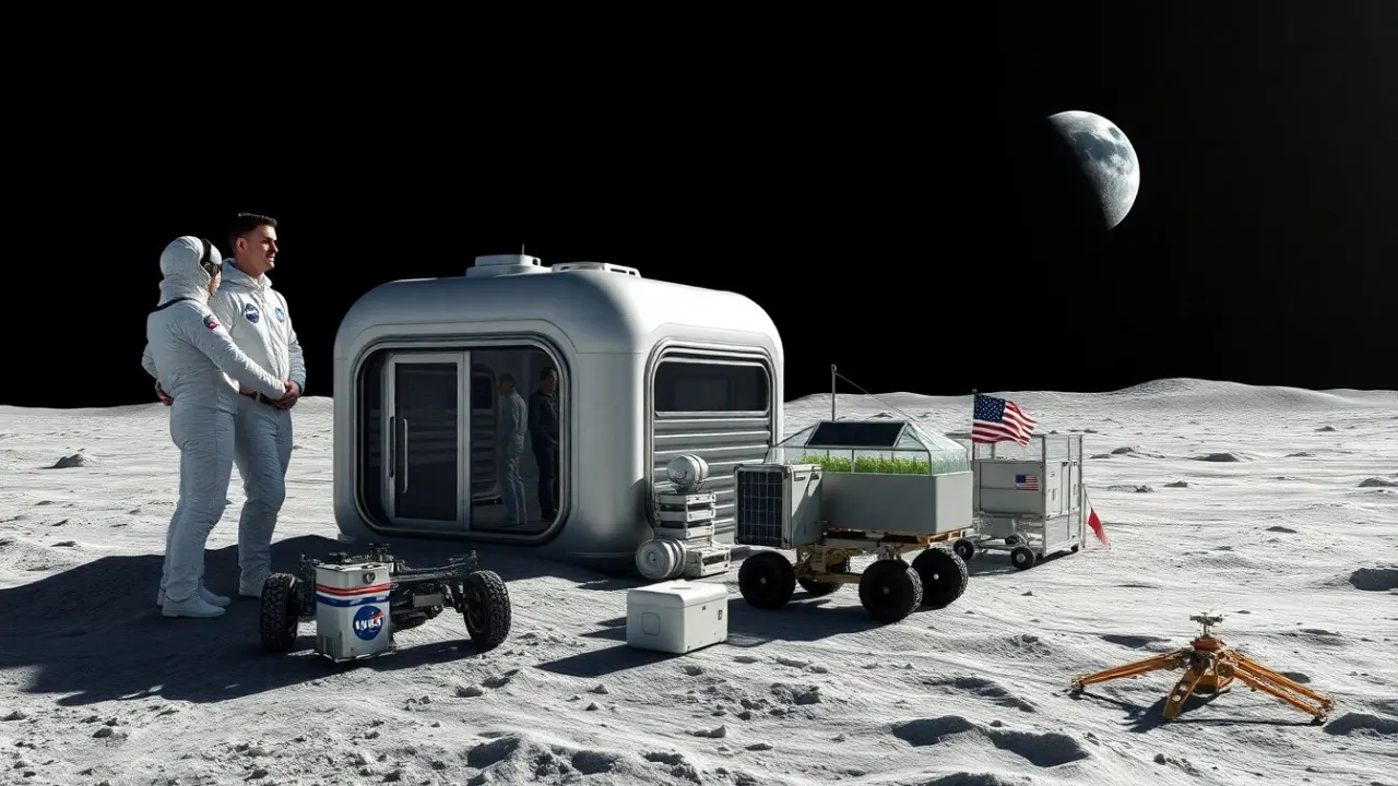can humans live on the moon