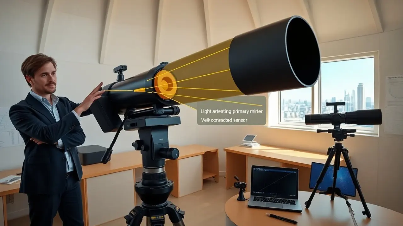 how does a telescope work