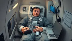 how do astronauts sleep