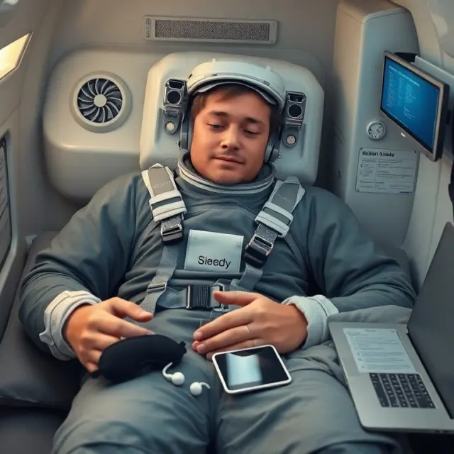 how do astronauts sleep