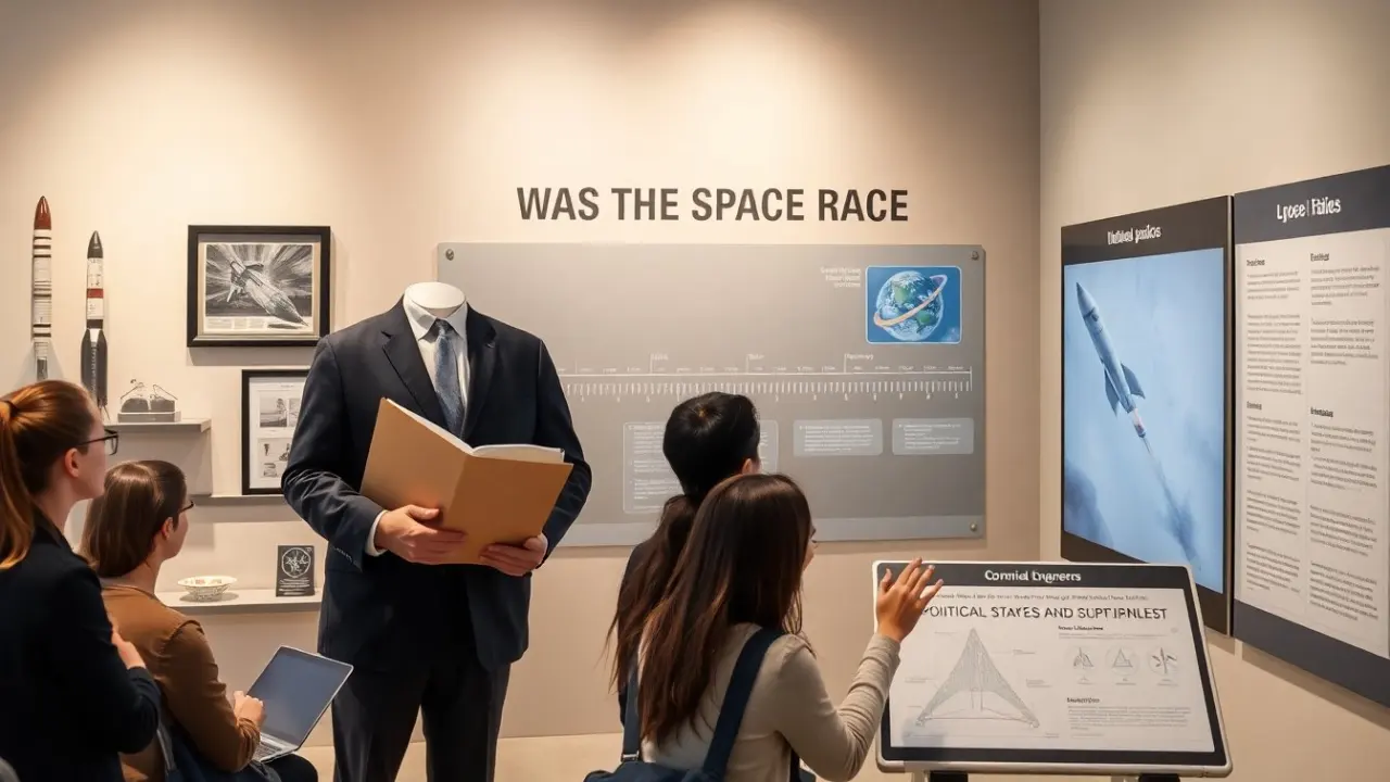 what was the space race
